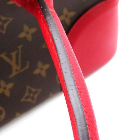 Louis Vuitton Fladrin 2 Way Shoulder Bag Monogram Cerise Red - Picture 9 of 12